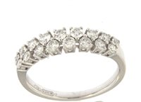 Anello Soranzo Gioielli Donna Pietre Preziose in Oro bianco Diamante 0.76 Ct BCO10390689 - BCO10390689